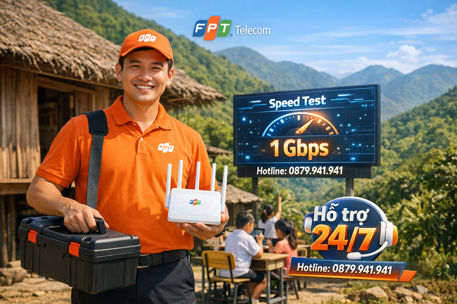 FPT Khánh Vĩnh Hỗ Trợ Lắp Đặt Tận Nơi – Không Ngại Đường Xa, Phục Vụ Tận Tâm