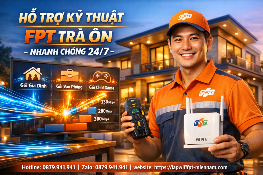 FPT Trà Ôn hỗ trợ kỹ thuật thế nào? Cam kết dịch vụ tận tâm