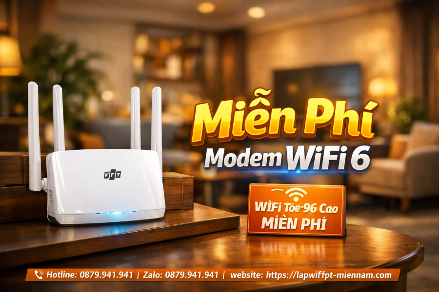 Giải đáp: Đăng ký FPT Tiểu Cần có được miễn phí modem không?