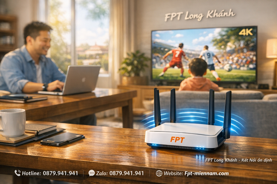Giải đáp: Wifi FPT Long Khánh có ổn định không?