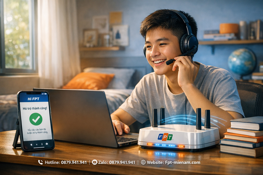 Giải pháp Internet FPT Long Khánh cho học online ổn định nhất