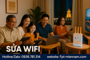 Giải pháp Internet nhanh cho gia đình đông thành viên tại Bình Thủy