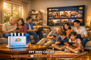 Giải pháp lắp mạng FPT Cầu Kè cho hộ gia đình đông người tốt nhất