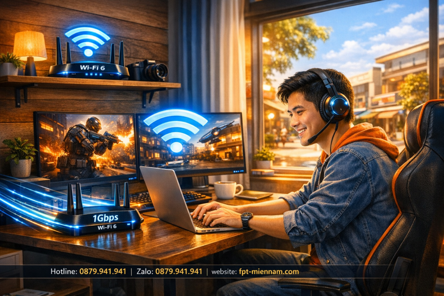 Giải pháp lắp Wifi FPT Định Quán cho nhà trọ, phòng trọ