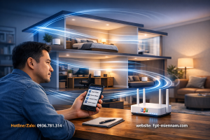 Giải pháp Mesh WiFi FPT cho nhà rộng: Phủ sóng toàn bộ không gian