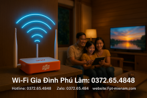 Giải Pháp Wi-Fi Cho Gia Đình Xã Phú Lâm: Tốc Độ Cao, Cước Phí Rẻ