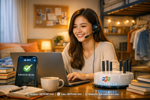 Giải pháp Wifi FPT Long Khánh cho sinh viên: Tốc độ cao - Chi phí thấp