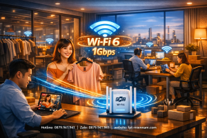 Giải pháp Wifi FPT Nhơn Trạch cho văn phòng nhiều thiết bị: Ổn định và Chuyên nghiệp