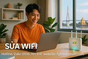 Giải pháp Wifi ổn định cho người làm việc tại nhà tại Cái Răng