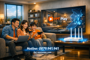 Giải trí đỉnh cao với Combo FPT Cam Lâm: Internet & Truyền hình 4K