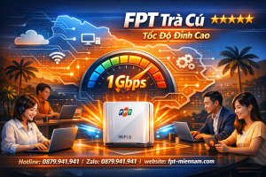Gói internet FPT Trà Cú tốc độ cao nhất là bao nhiêu?