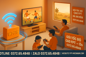 Gói Tốc Độ Cao FPT Xã An Hòa – WiFi 6 Mạnh Mẽ, Giá Cực Rẻ