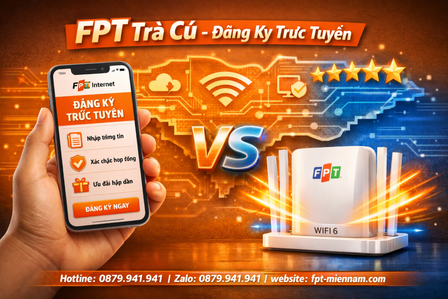 Hướng dẫn đăng ký FPT Trà Cú online tại nhà – Kết nối siêu tốc