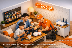 Hướng dẫn lắp mạng FPT Long Khánh không đặt cọc cho người thuê nhà