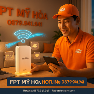 Internet cáp quang FPT ở Phường Mỹ Hòa – Hỗ trợ nhanh, Ưu đãi lớn