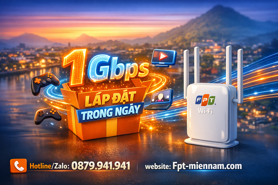 Internet FPT Châu Đốc: Giải Pháp Siêu Tốc Cho Thành Phố Du Lịch