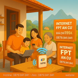 Internet FPT tại xã An Cư – Kết nối siêu tốc cho mọi nhà