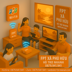 Internet FPT xã Phú Hữu – Kết nối ổn định, Hỗ trợ lắp nhanh