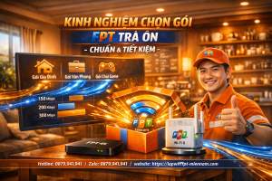 Kinh nghiệm chọn gói FPT Trà Ôn: Bí quyết "Mạng Khỏe, Giá Rẻ"