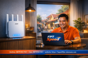 Lắp internet FPT Tiểu Cần giá rẻ mới nhất: Tốc độ cao, chi phí thấp