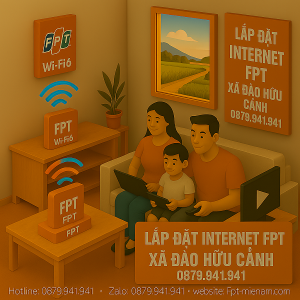 Lắp Internet FPT xã Đào Hữu Cảnh – Kết Nối Mạnh Mẽ, Lắp Đặt Nhanh