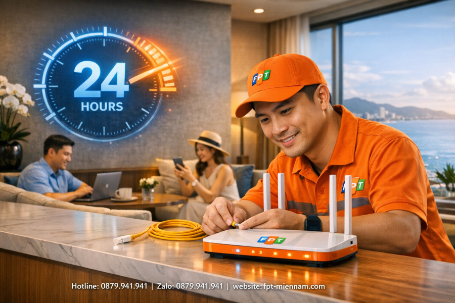 Lắp Mạng FPT Khánh Hòa Trong 24h – Giải Pháp Internet Siêu Tốc