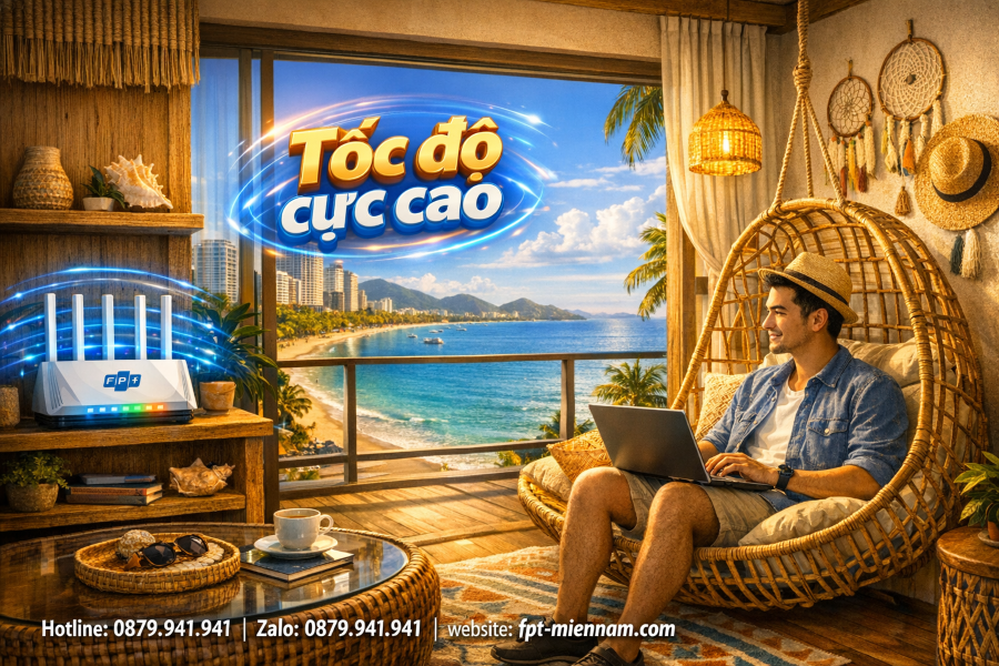 Lắp mạng FPT Nha Trang cho Homestay – Giải pháp kinh doanh hiệu quả