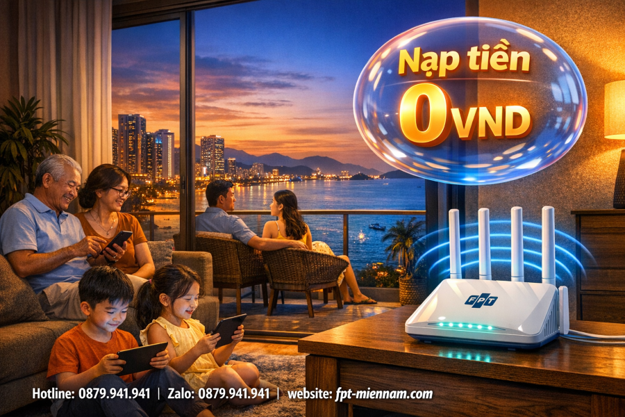 Lắp mạng FPT Nha Trang khu chung cư có ưu đãi gì hấp dẫn?