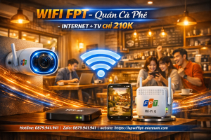 Lắp mạng FPT Trà Ôn cho quán cafe – Bí quyết giữ chân khách hàng