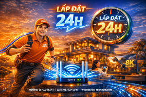 Lắp mạng FPT Vĩnh Cửu trong bao lâu thì có mạng?