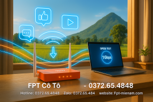 Lắp Ngay FPT Xã Cô Tô: Internet Siêu Tốc – Giá Cước Cực Rẻ