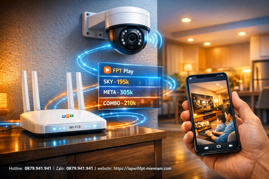 Lắp wifi FPT Duyên Hải cho camera có ổn định không?
