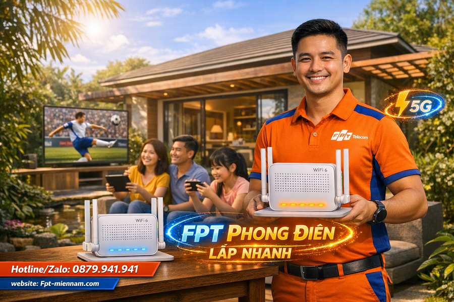 Lắp WiFi FPT Huyện Phong Điền – Ưu Đãi Lớn, Internet Tốc Độ Cao