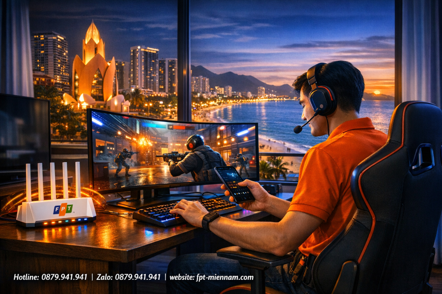 Lắp Wifi FPT Nha Trang Cho Game Thủ – Nên Chọn Gói Cước Nào?