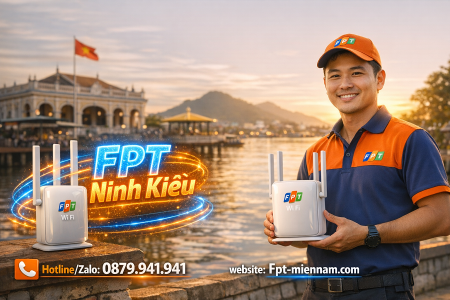 Lắp WiFi FPT Quận Ninh Kiều Tốc Độ Cao – Ưu Đãi Mới Nhất