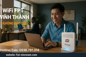 Lựa chọn gói cước Wifi FPT hợp lý cho văn phòng tại Vĩnh Thạnh