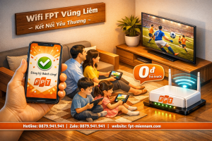 Lựa chọn gói mạng FPT Vũng Liêm tối ưu cho hộ gia đình