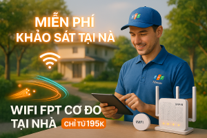 Miễn Phí Khảo Sát Khu Vực Phong Điền: Đăng Ký WiFi FPT Thật Dễ Dàng