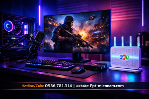 Tăng tốc WiFi FPT Càng Long cho Stream & Game mượt mà