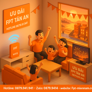 Ưu đãi FPT tại Phường Tân An – Wi-Fi 6 Siêu Tốc, Lắp Đặt 0đ