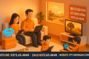Wi-Fi Cho Gia Đình Xã Vọng Đông – Kết Nối Mạnh Mẽ, Gắn Kết Yêu Thương