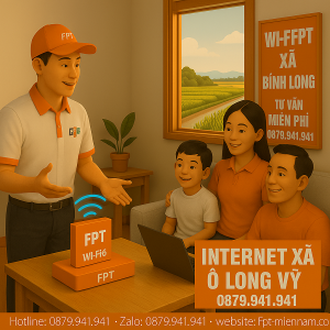 Wi-Fi FPT xã Bình Long – Tư vấn miễn phí, Kết nối siêu tốc