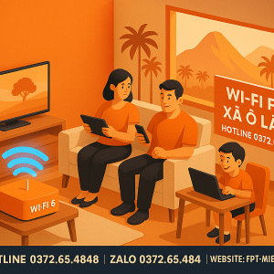 Wi Fi FPT Xã Ô Lâm – Kết Nối Siêu Tốc Cho Gia Đình & Kinh Doanh