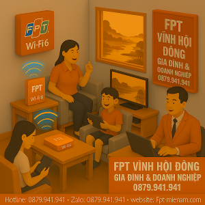 Wi-Fi FPT xã Vĩnh Hội Đông – Giải pháp kết nối cho Doanh nghiệp & Gia đình
