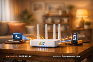 Wifi FPT Cầu Kè: Tốc độ & độ ổn định thực tế
