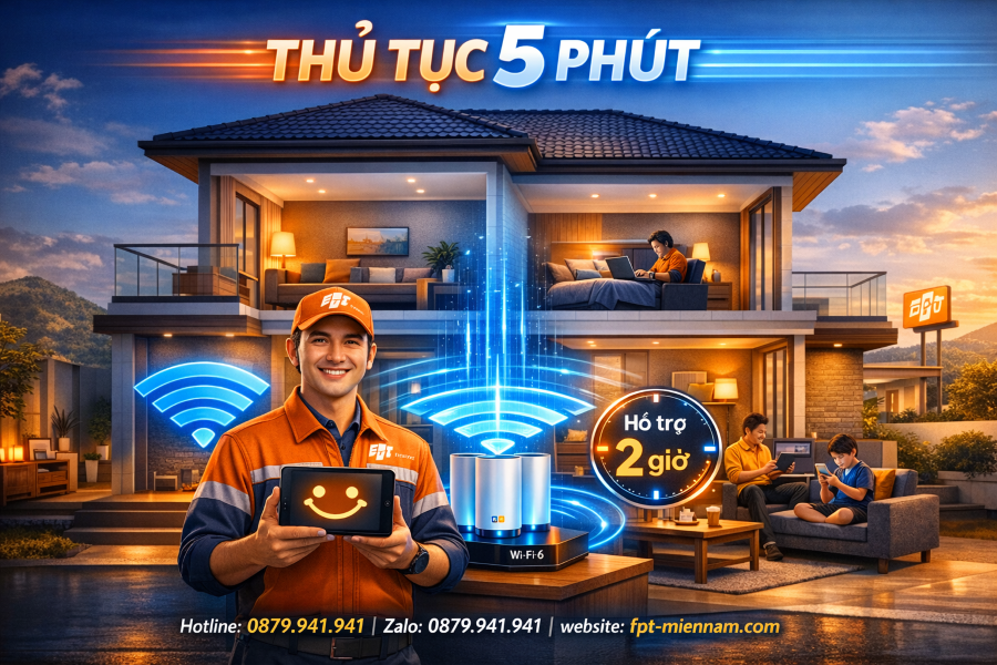 Wifi FPT Định Quán có xuyên tường không?