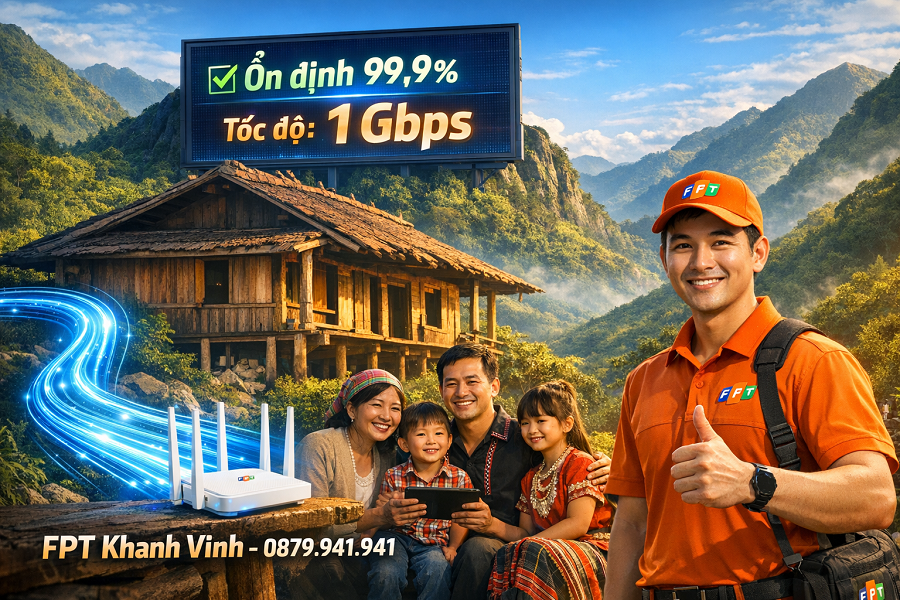 Wifi FPT Khánh Vĩnh Có Ổn Định Không? Những Điều Bạn Cần Biết