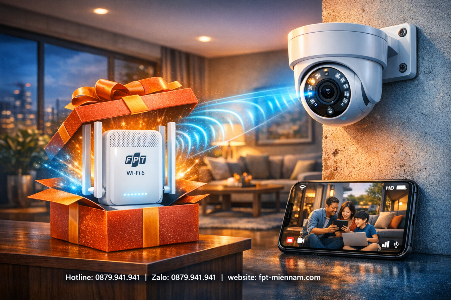 Wifi FPT Nhơn Trạch dùng camera ổn không? Đánh giá độ ổn định
