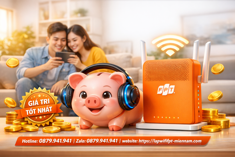5 lý do nên lắp internet FPT miền Nam ngay hôm nay