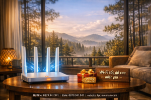 Giải pháp Internet FPT hoàn hảo cho Homestay và Khách sạn tại Đà Lạt